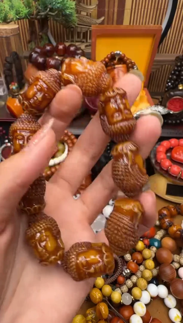 未镶嵌颈饰蜜蜡所见即所得所见即所得