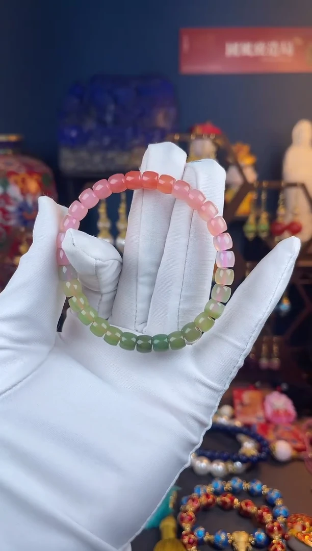 【闪购商品】玛瑙/玉髓手串未镶嵌多彩玛瑙手串