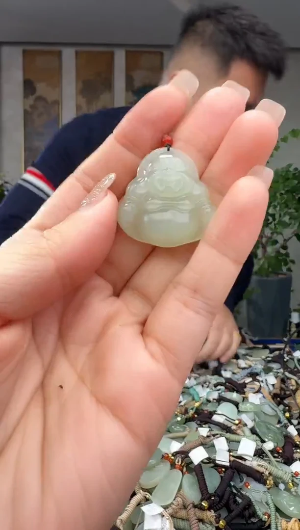 颈饰未镶嵌和田玉拍一发一多样性发货