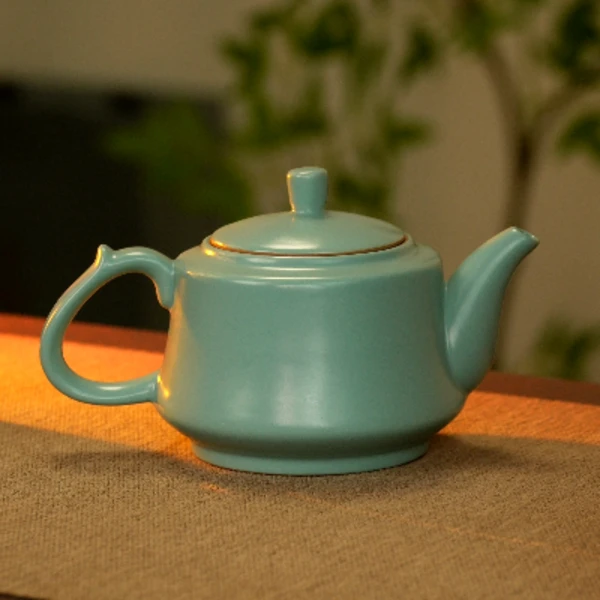 Ww微瑕_柱础壶_不开片_仿古釉（退货请完整退回）300ml