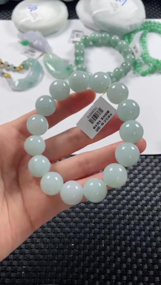 未镶嵌手串翡翠基地发货H 3043