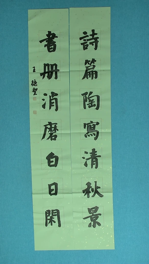 【闪购商品】书法205 山东王德圣中书协138*24*2