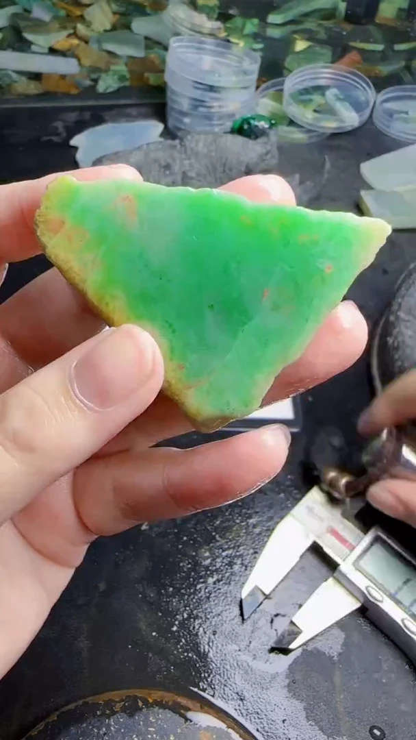 未镶嵌挂件翡翠天然翡翠072