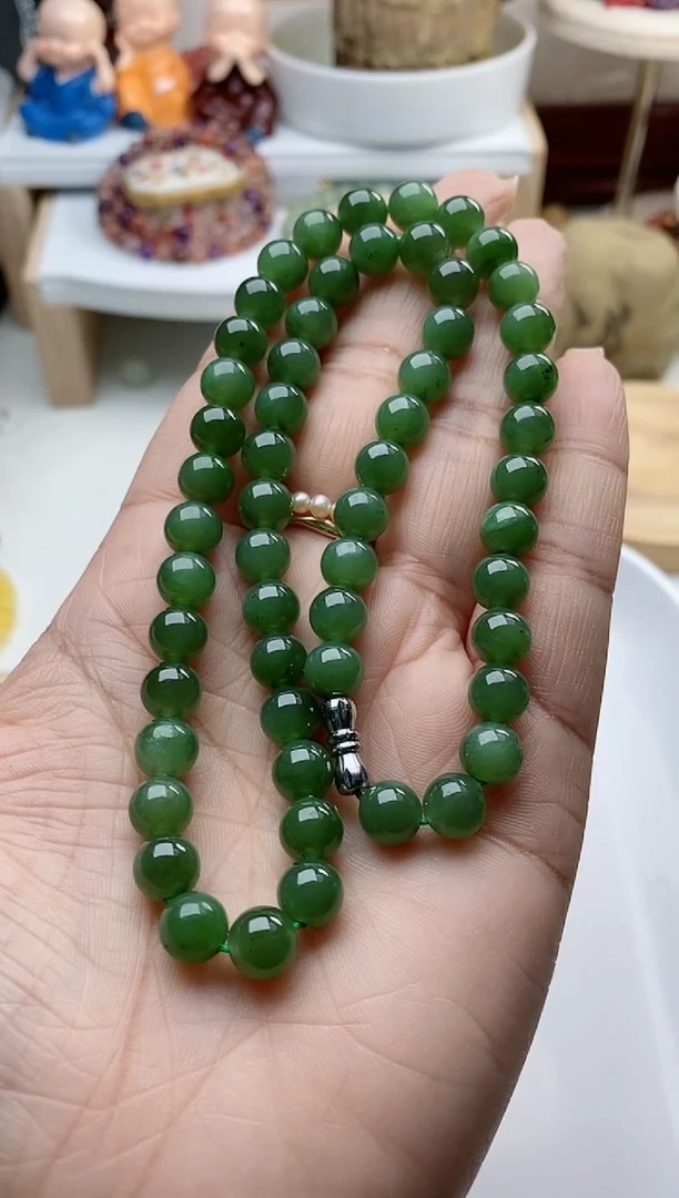 【闪购商品】和田玉（碧玉）颈饰未镶嵌160一条