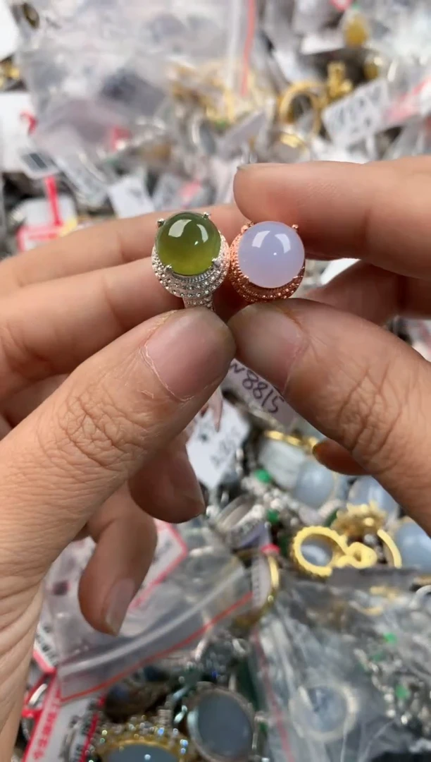 未镶嵌戒指翡翠101010----4