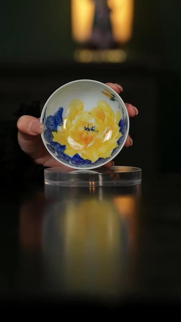 摆件陶景德镇陶瓷杯/碟/盘/碗