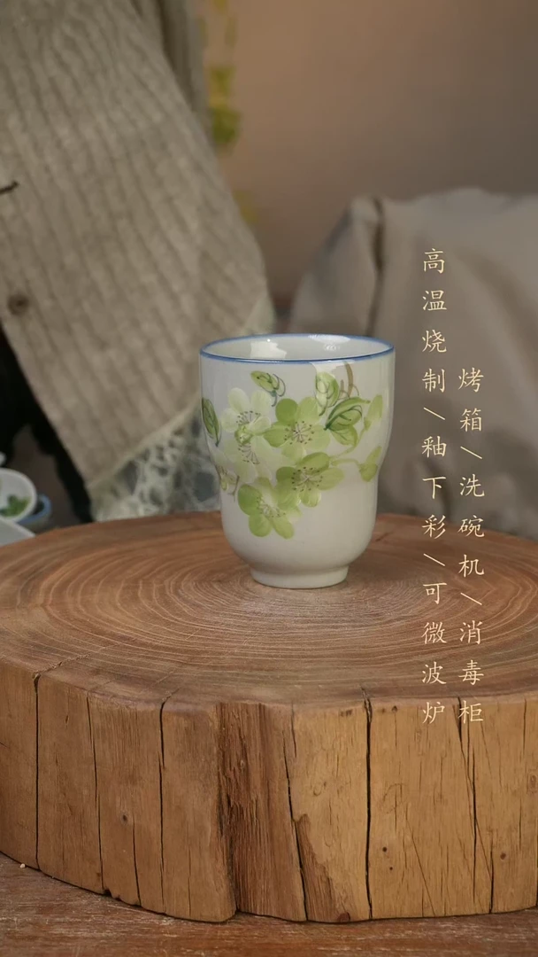 碗瓷景德镇手工手绘高温瓷釉下彩
