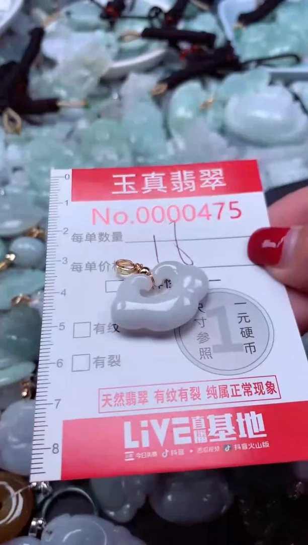 颈饰未镶嵌翡翠475