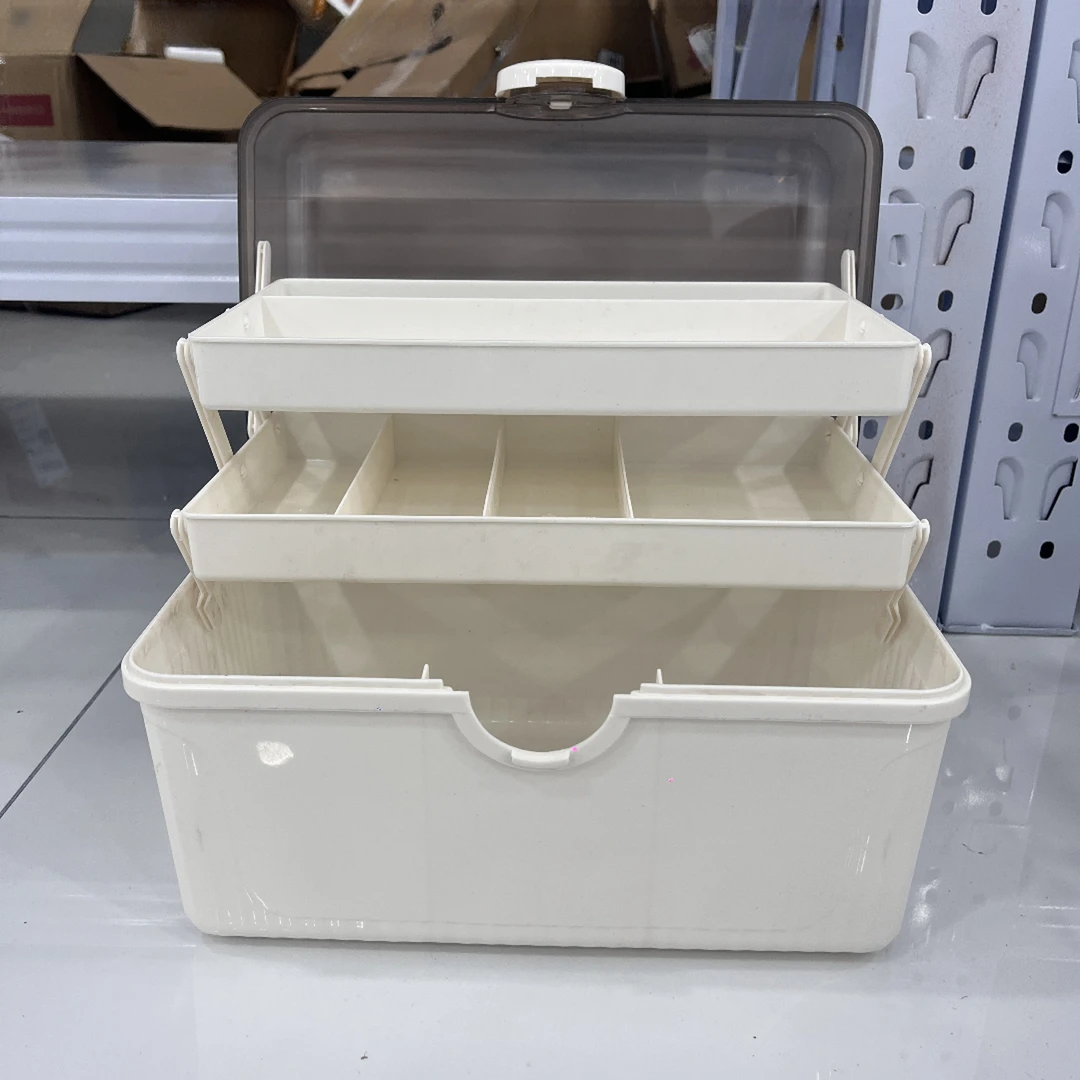 家用小三层药箱颜色随机i