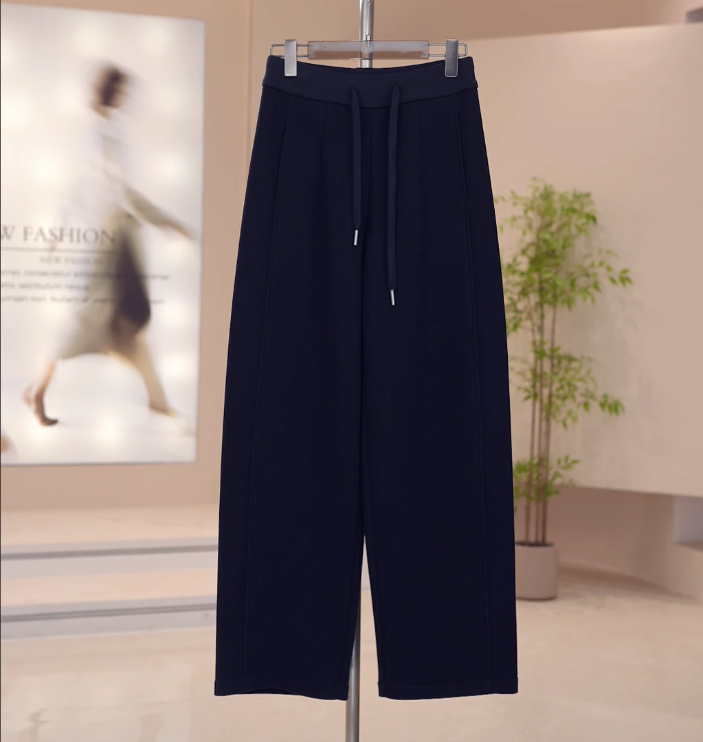 【认准正版】2025冬季时尚百搭羊毛休闲裤K88039