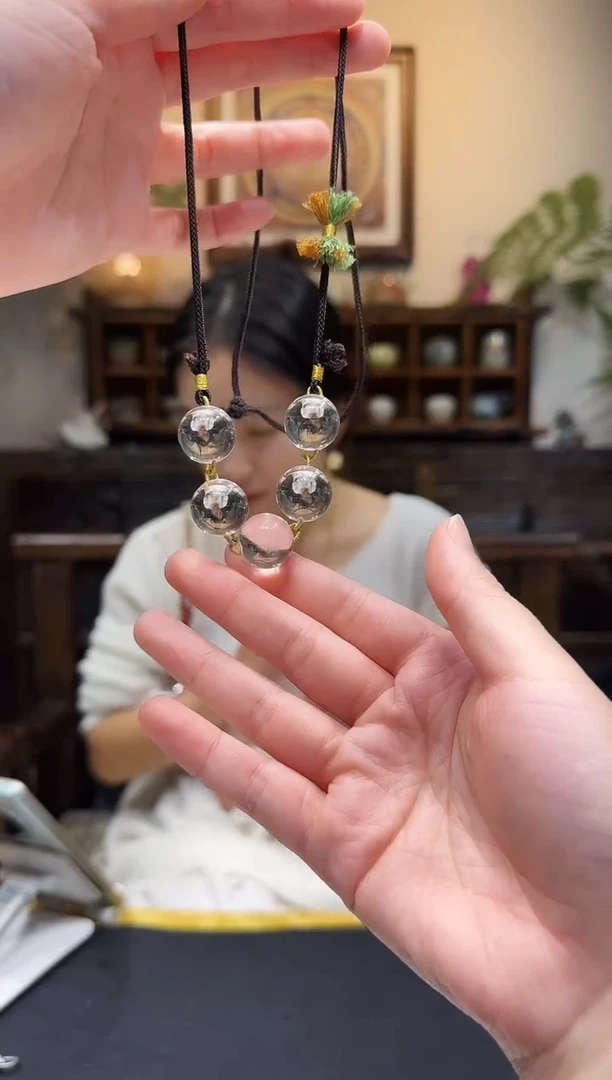 颈饰未镶嵌水晶项链