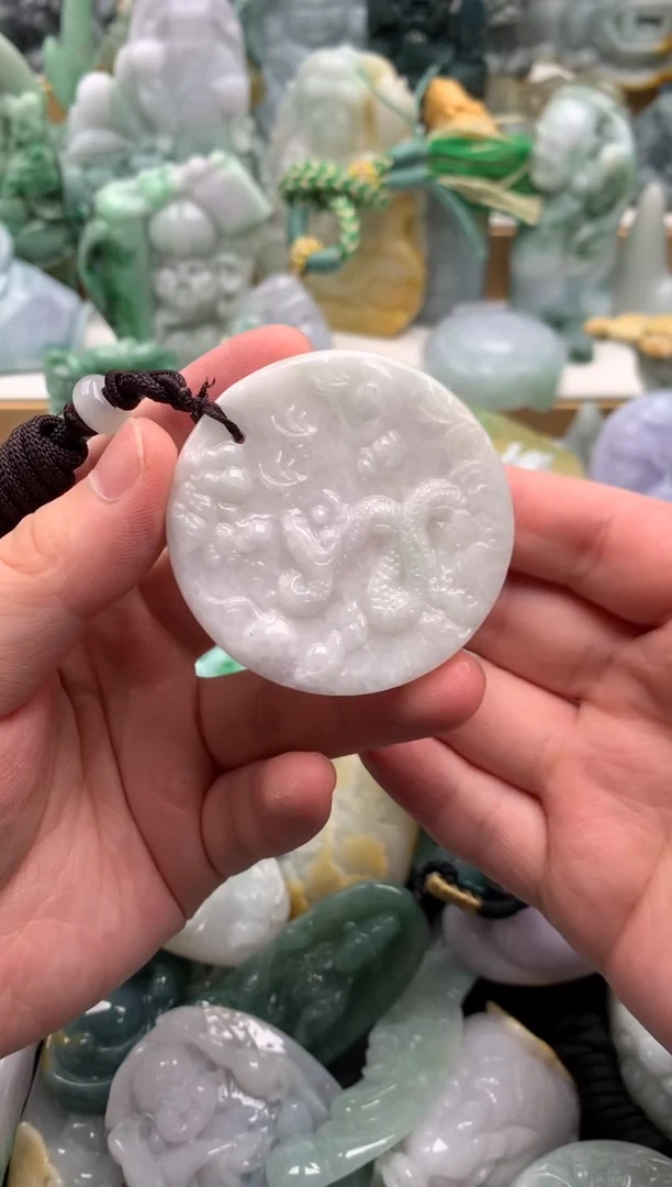 吊坠(不含链)未镶嵌翡翠1