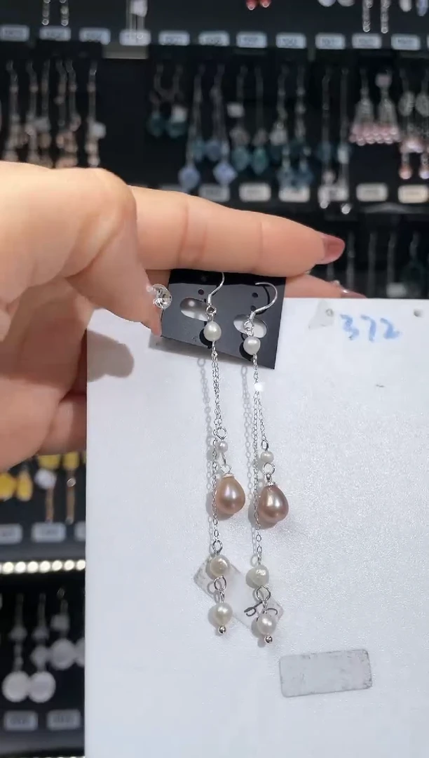 【闪购商品】紫晶耳饰银S925镶嵌无敌的喵老大
