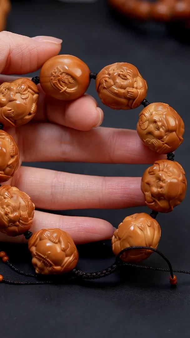 【闪购商品】橄榄核手串2.3大发横财