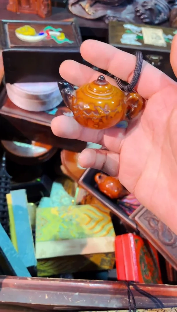 【闪购商品】蜜蜡颈饰未镶嵌硕少爷精选专属链接8778