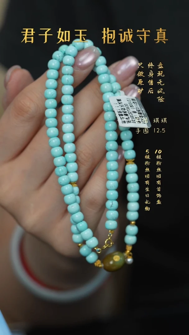 未镶嵌绿松石G03（多样性发一件）项链