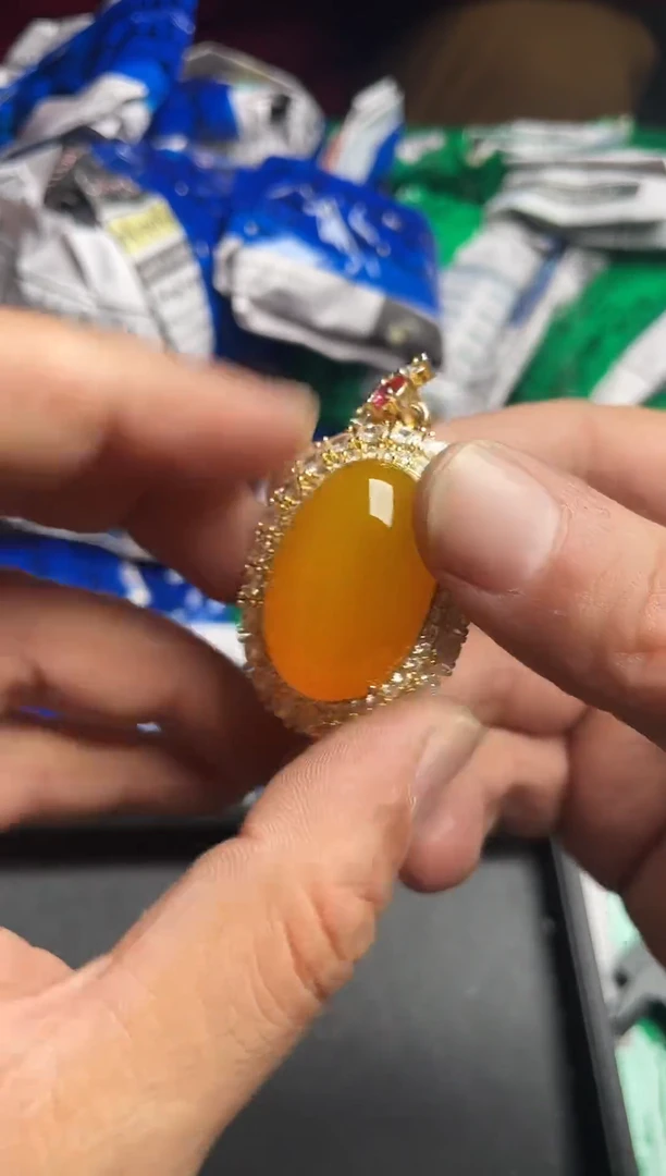 强子收货--所见即所得--多样性发货--HFH2377黄色大蛋面