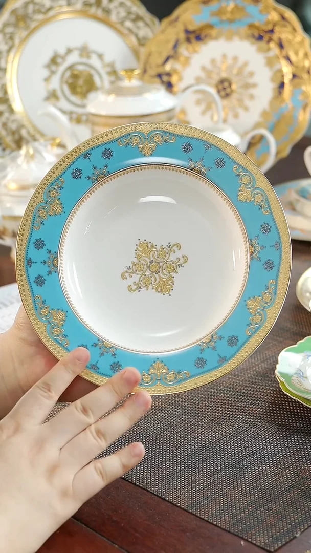 瓷片8.5英寸草帽盘 福利价