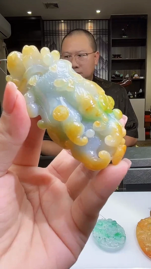 定制翡翠未镶嵌17/0628/C/福瓜