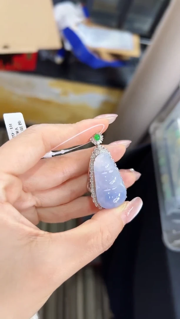 【闪购商品】翡翠颈饰18K金镶嵌DFZ0202-179