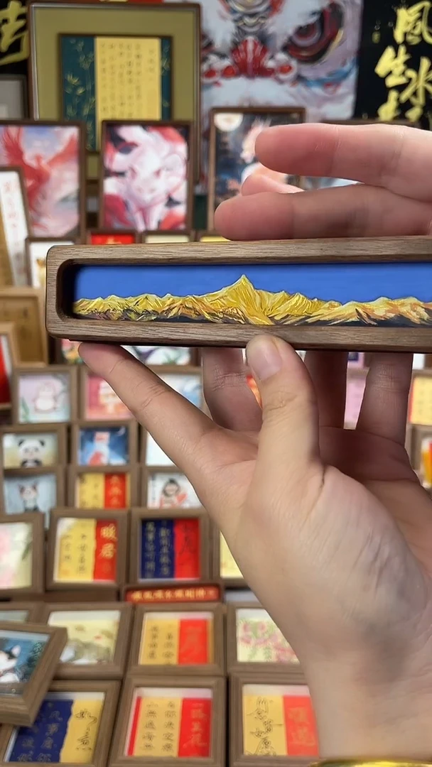 国画纯手绘书法绘画作品