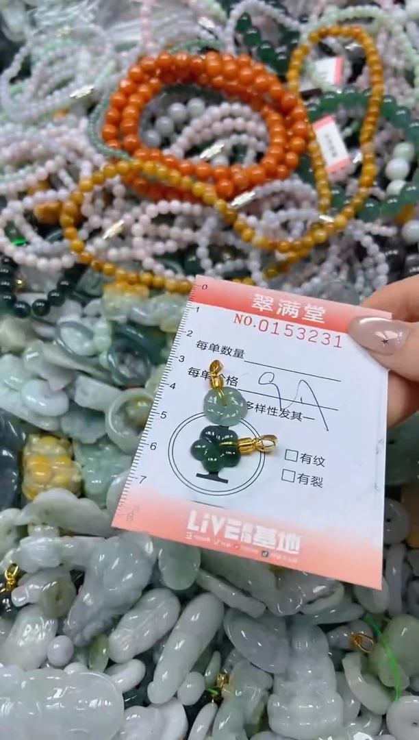 翡翠未镶嵌颈饰闪购0153231