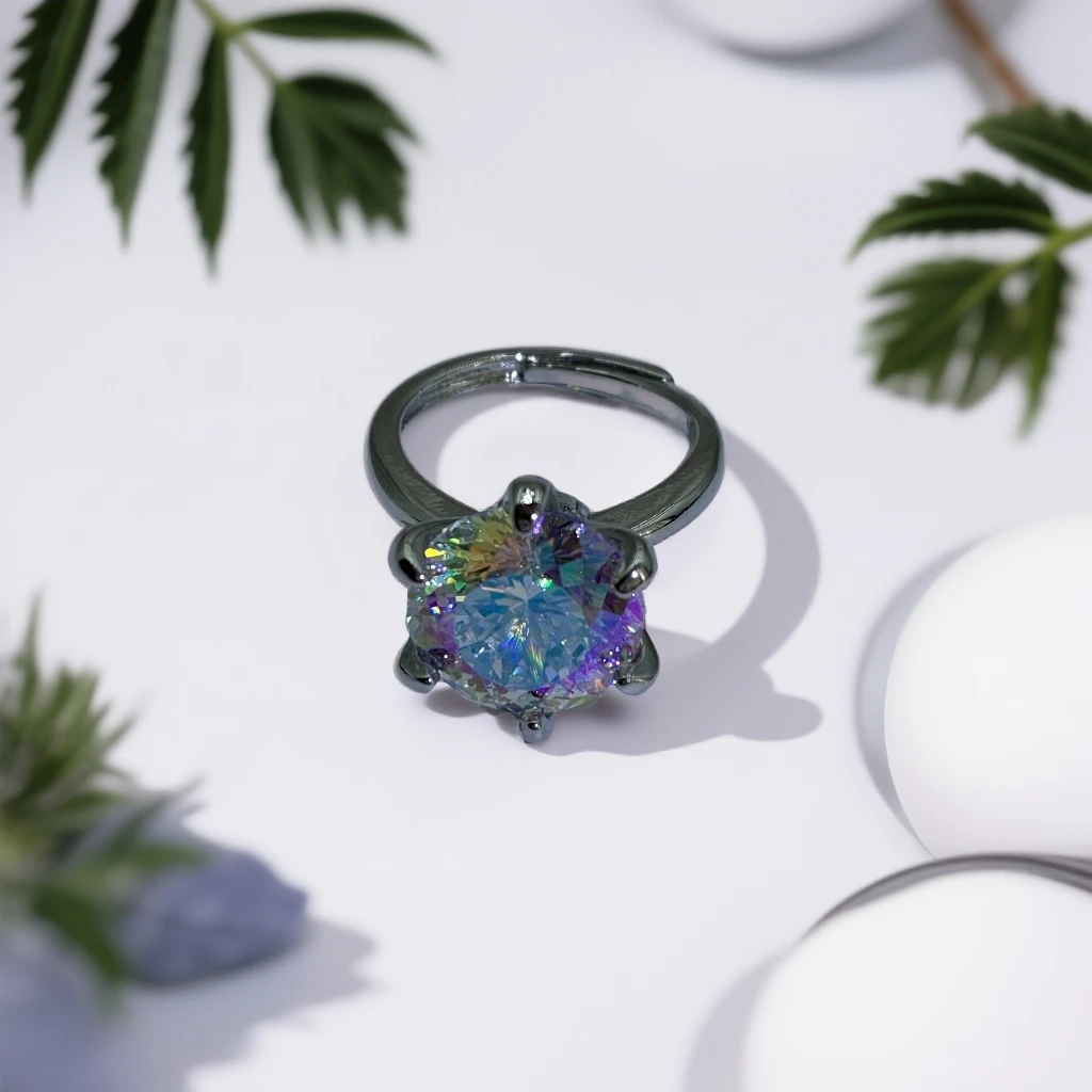 【杜美莎】高订戒指 MM022 时尚轻奢高端定制豪镶戒指