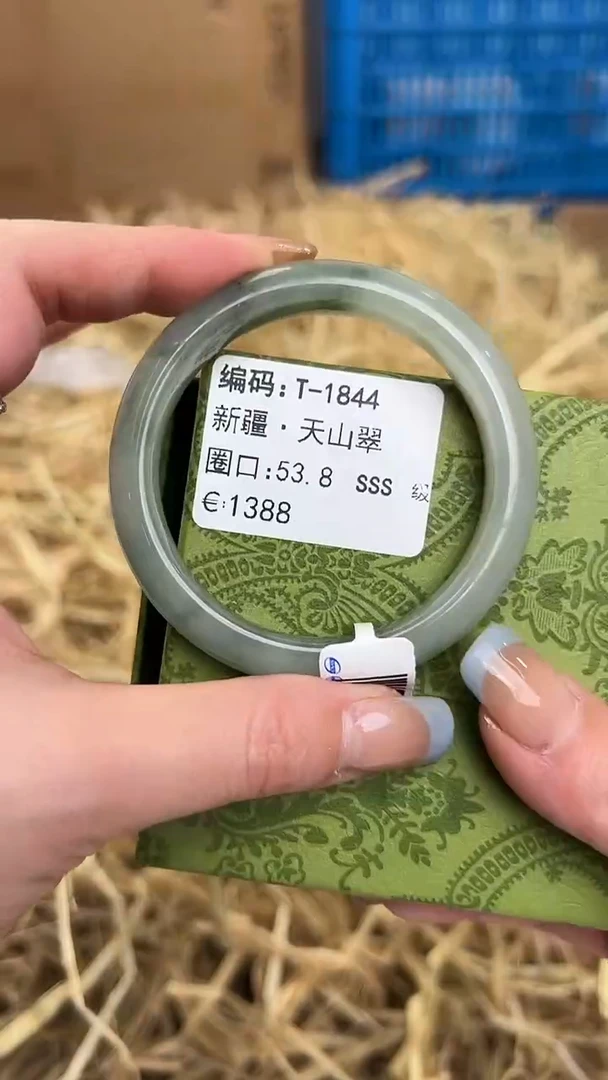 未镶嵌手镯石英质玉T-1844