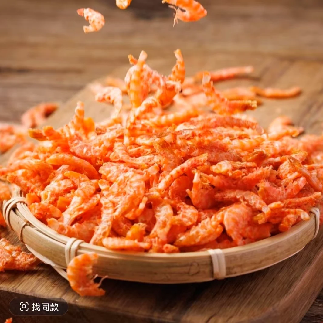 【现货现发】半干深海南极磷虾米磷虾干淡干海米虾米皮