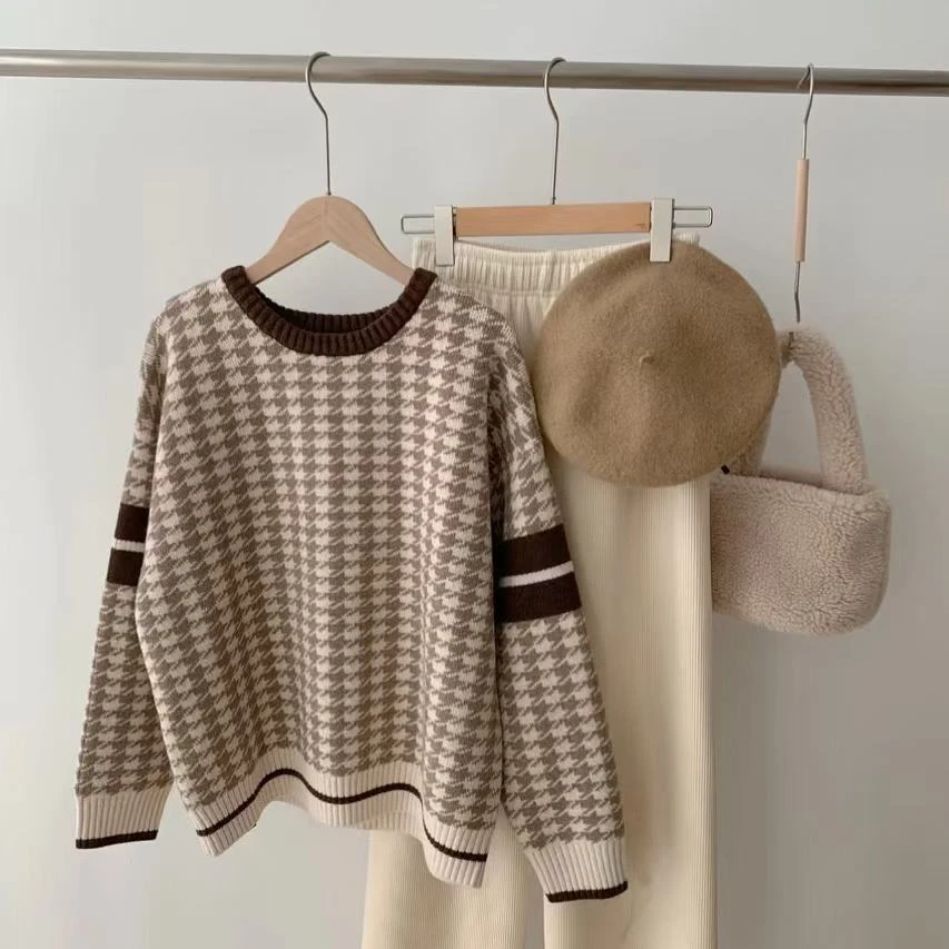 针织卫衣打底外套混发