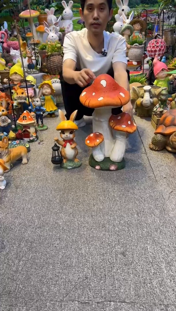 无花朵花园庭院摆件&002&