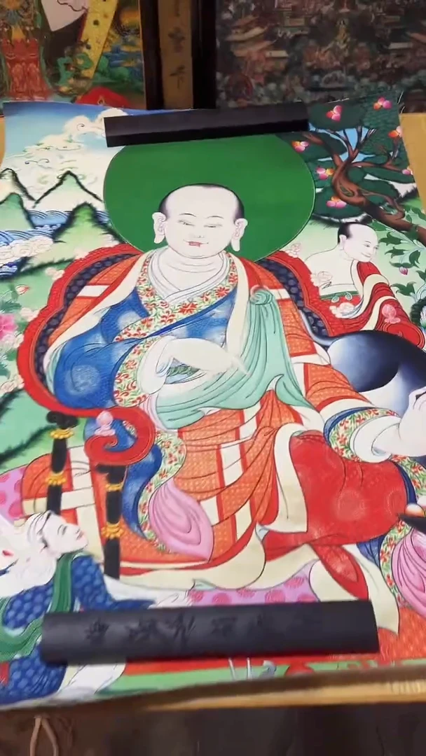 卷轴画卷轴画唐卡商品