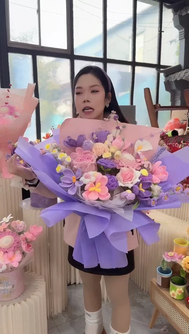非遗手工花束，孤品清仓