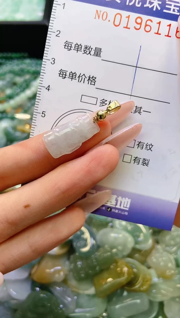 翡翠未镶嵌颈饰闪购0196116