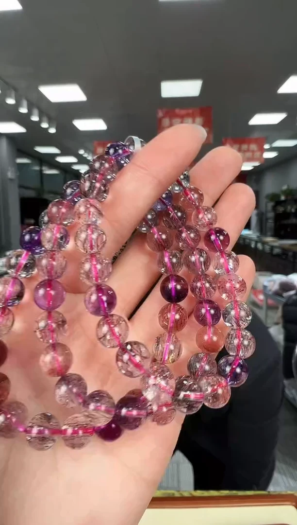 【闪购商品】水晶手链未镶嵌B82 GCK843约8mm多样性发一件