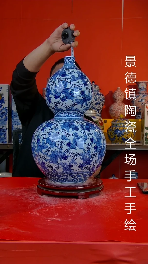 摆件陶瓷景德镇陶瓷 全场手工手绘