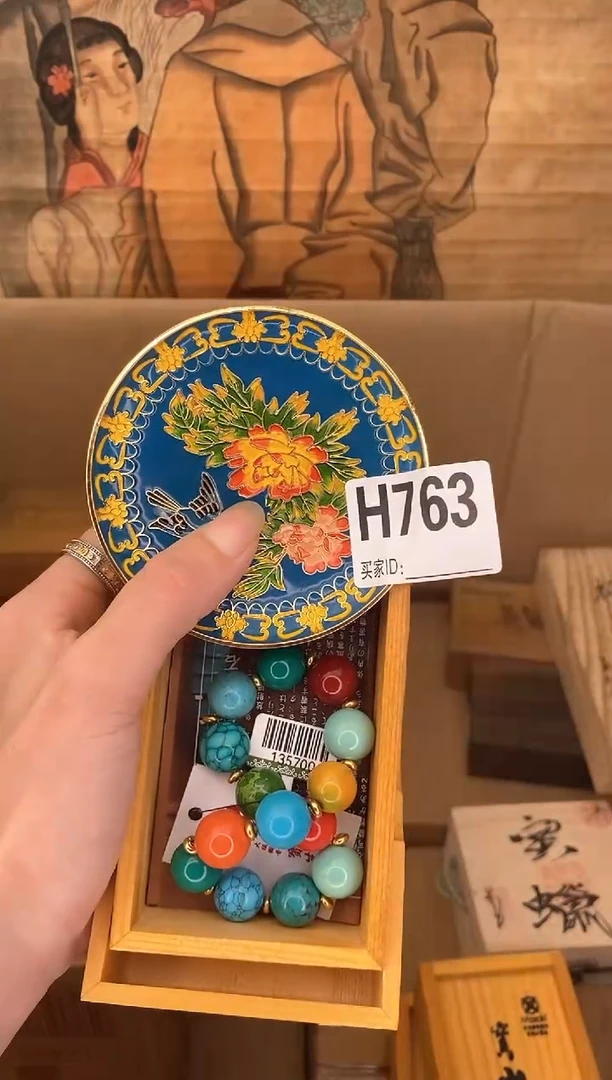 手工艺品琉璃H763琉璃手工艺品瓷器手串多样性发一