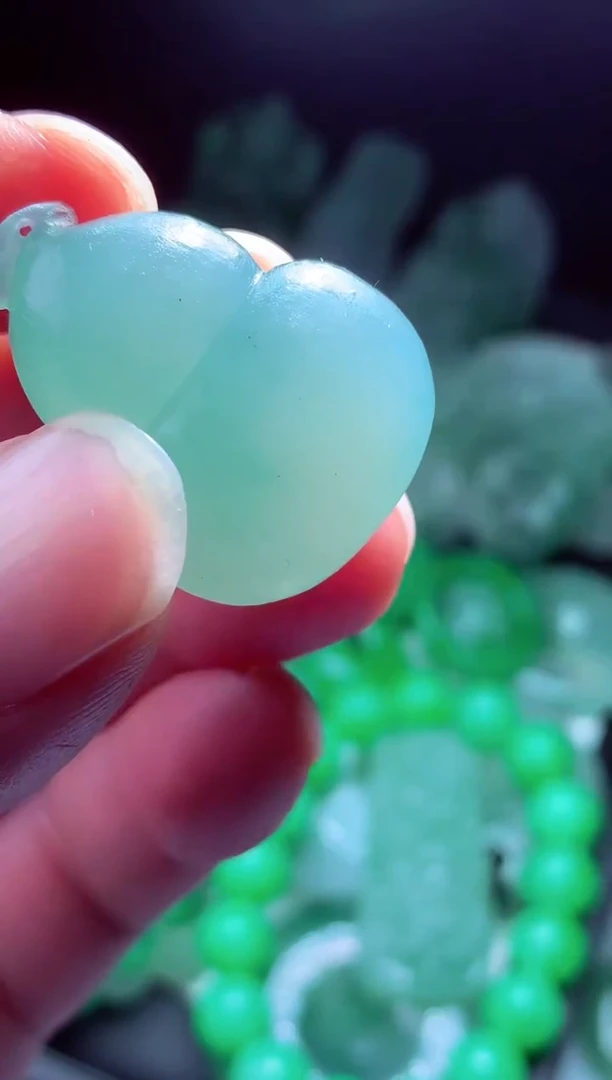 未镶嵌定制翡翠夏*#翡翠毛货定制