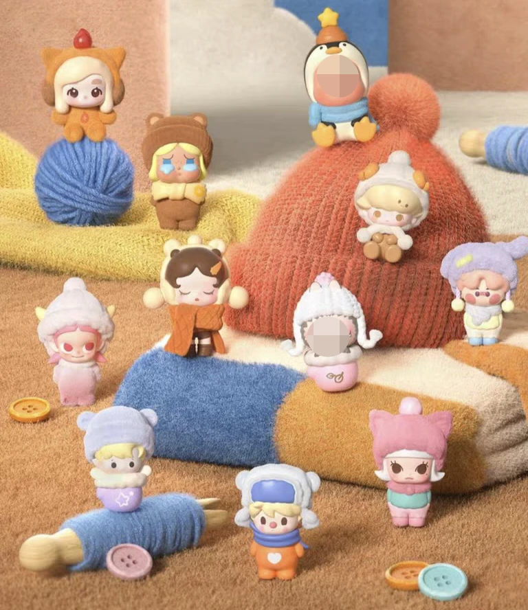 毛绒绒暖呼呼公仔萌粒