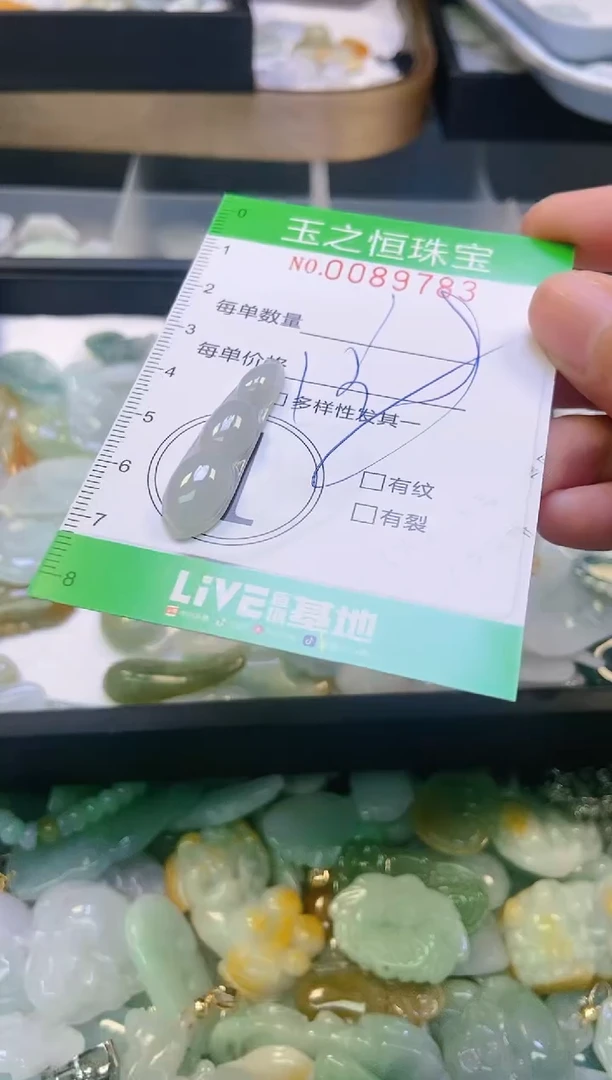 翡翠未镶嵌颈饰闪购0089783