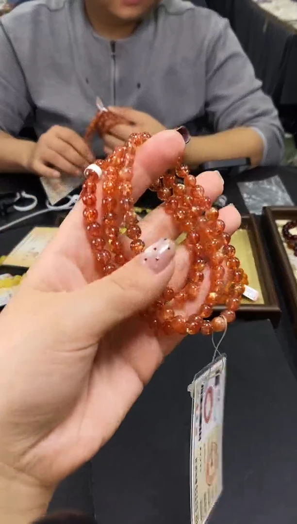 未镶嵌手串日光石手串626