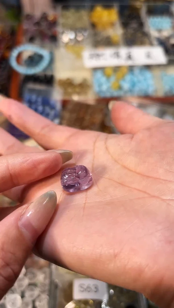 【闪购商品】水晶手串未镶嵌紫黄晶叭叭狐一个宽卡约10