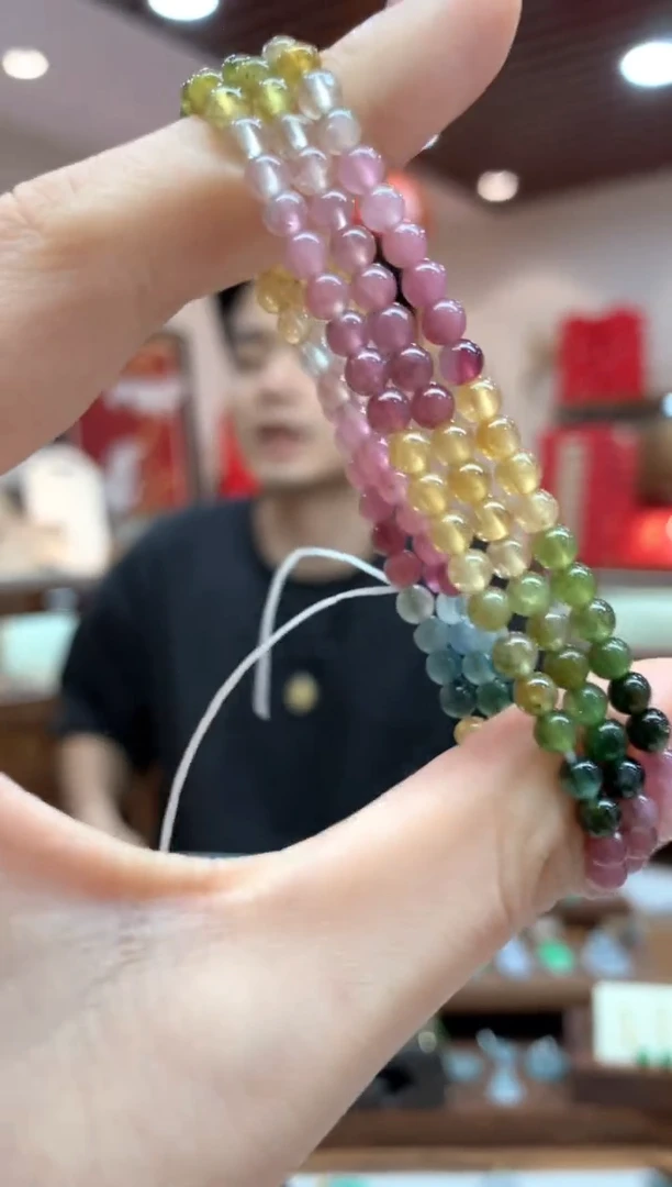 【闪购商品】碧玺手串未镶嵌手串