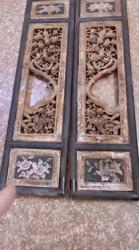 【闪购商品】香榧木2个孤品木雕248