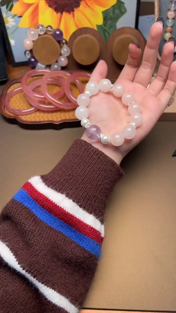 未镶嵌手串水晶1