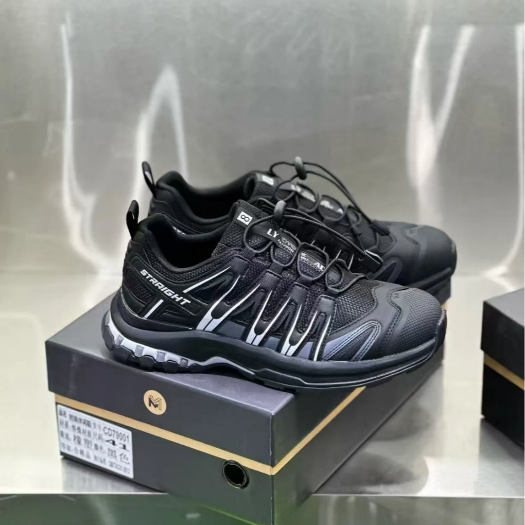 春夏新款！爱循环79001男士户外登山防滑鞋 透气攀登轻便软底休闲