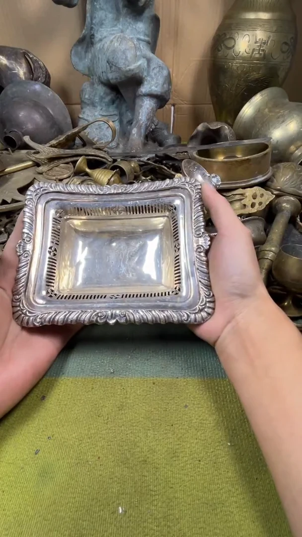 海**色亿锦铜回流铜器摆件58