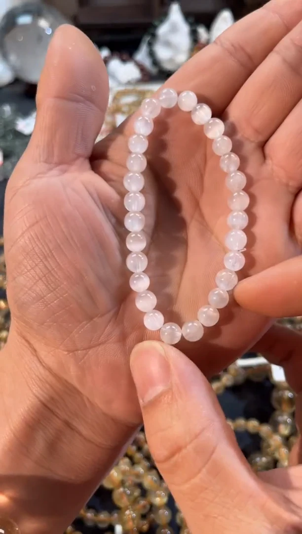 未镶嵌手串发晶?****你SJ-208白兔毛