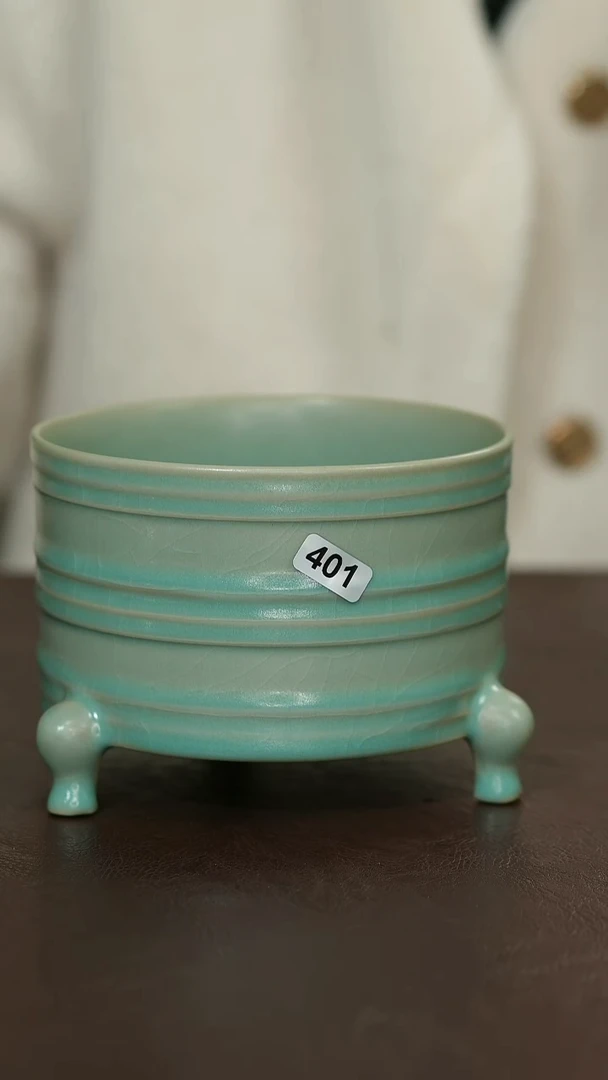 摆件瓷.***…410微瑕原矿原釉汝宋汝瓷