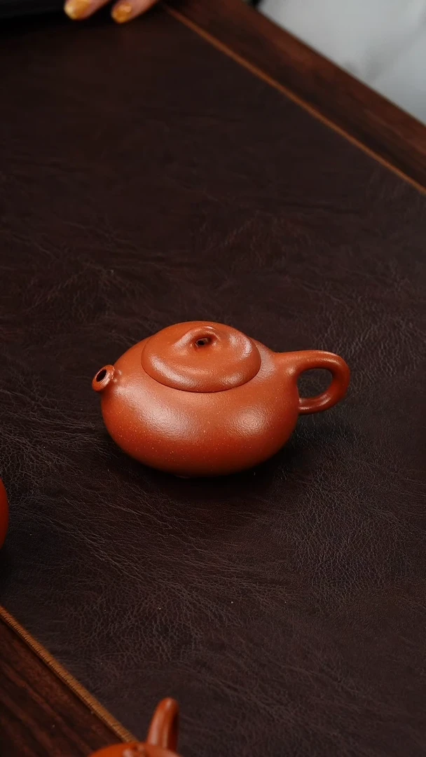 茶壶紫砂降坡泥憨瓢100cc